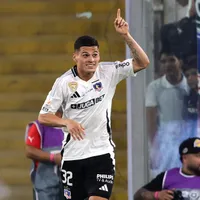 Lucas Cepeda no se olvida de Colo Colo y pasa por el Monumental