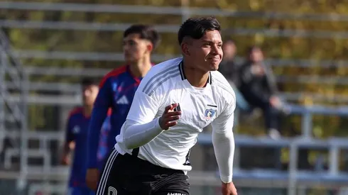 Jerall Astudillo marca un golazo para Colo Colo Sub 20 ante la U.