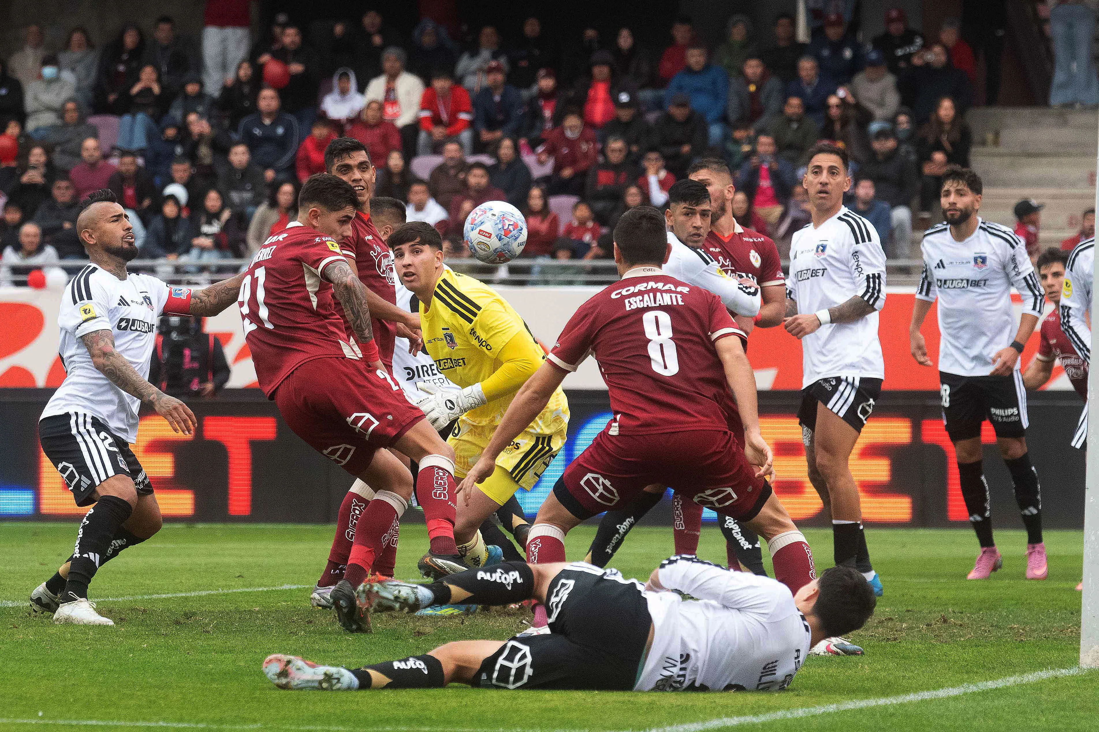 El Cacique dio un gran paso en los minutos Sub 21. Imagen: Cristian Silva/Photosport