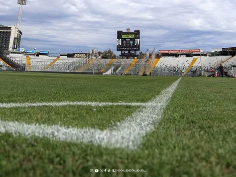 En Colo Colo son optimistas con la cancha del Monumental para duelo con Cobresal