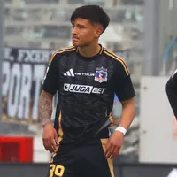 Sebastián Vega, el juvenil que entrenó como titular en Colo Colo