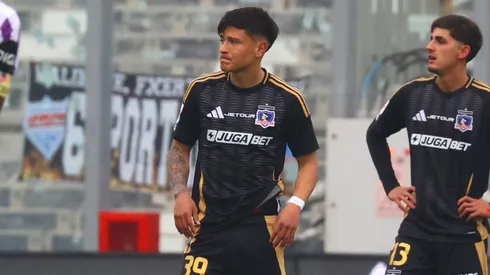 Sebastián Vega, el juvenil que entrenó como titular en Colo Colo.