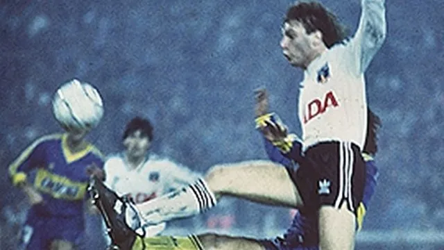 El gol más recordado de Barti en la Copa Libertadores de 1991. 