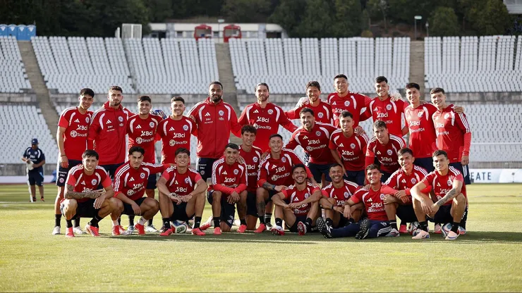 La probable formación de Chile contra Portugal.