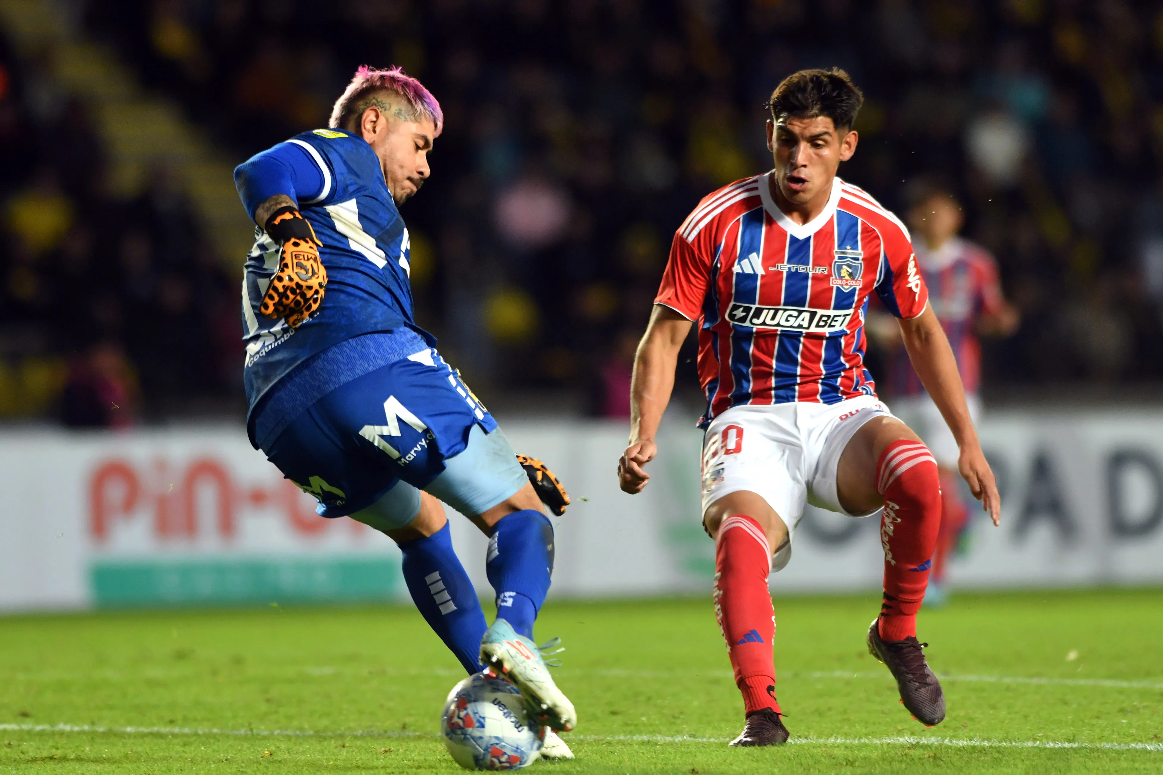 Yastin Cuevas tuvo la posibilidad de ser titular en Colo Colo por la Copa de la Liga | Foto: Photosport