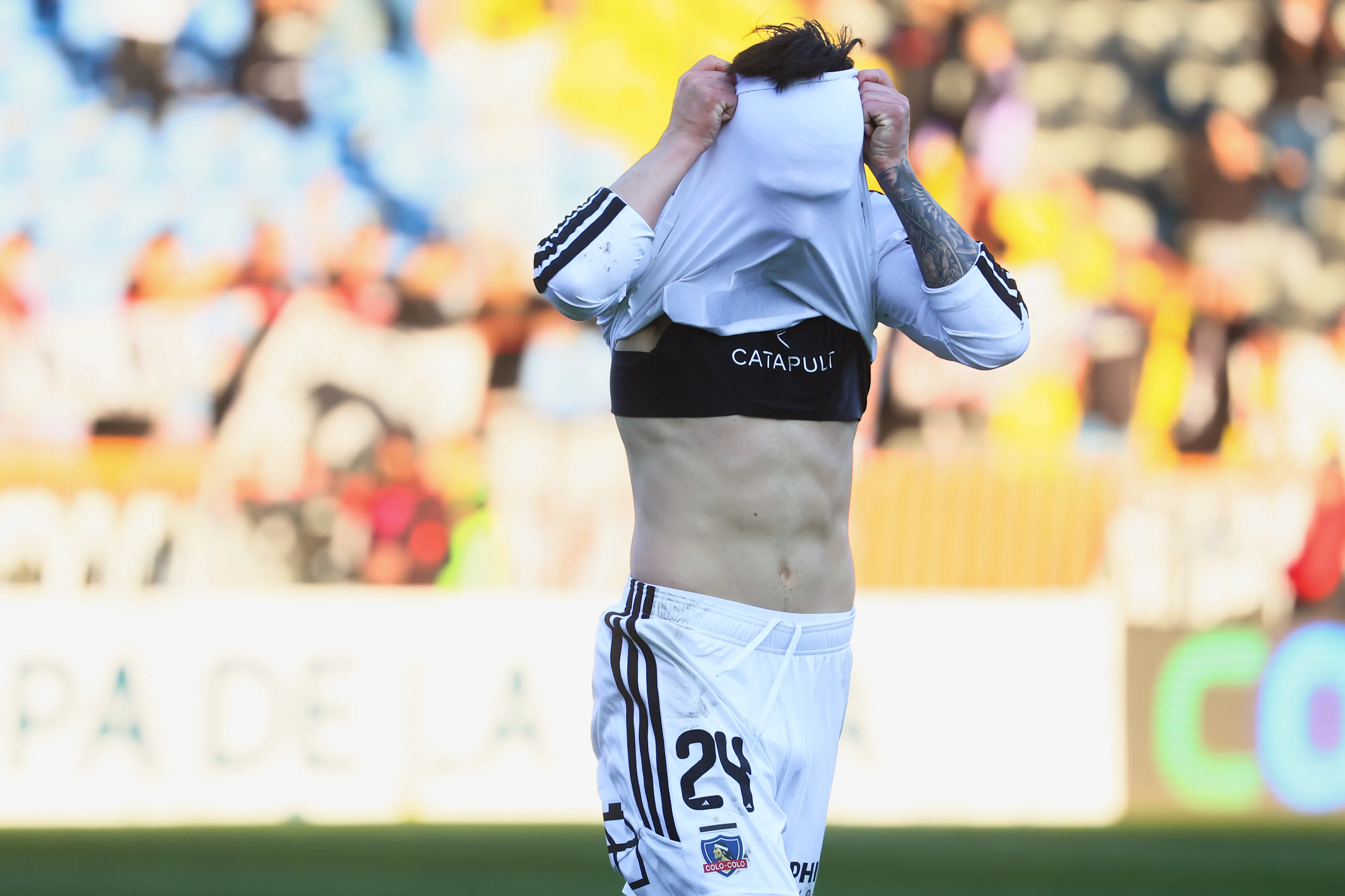Colo Colo cayó ante Huachipato en su despedida de la Copa de la Liga.Imagen: Eduardo Fortes/Photosport
