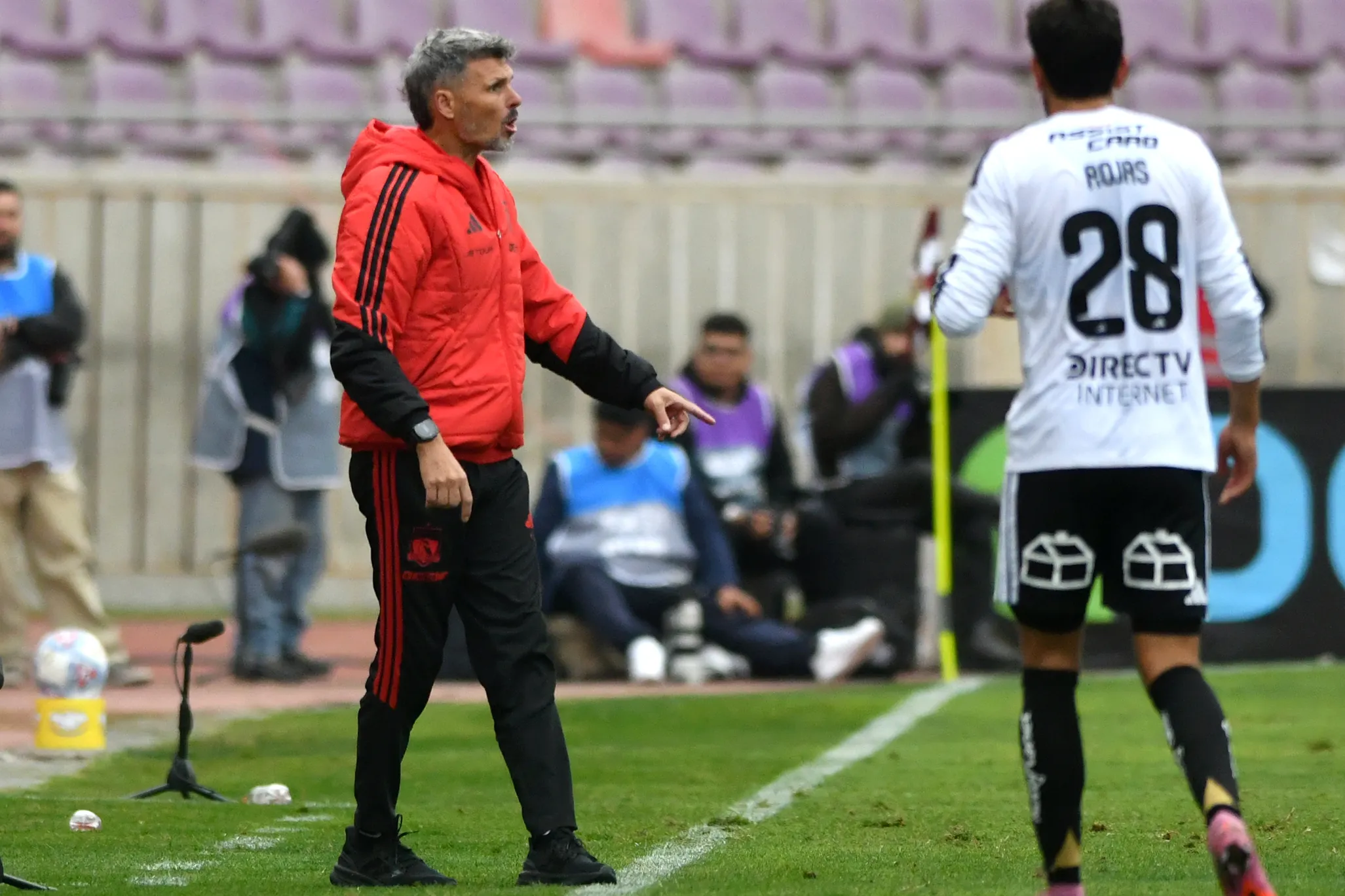 Colo Colo publicó el “Lado B” con la arenga de Fernando Ortiz al plantel en La Serena | Foto: Photosport
