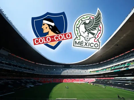 El día que Colo Colo enfrentó a México en el Estadio Azteca