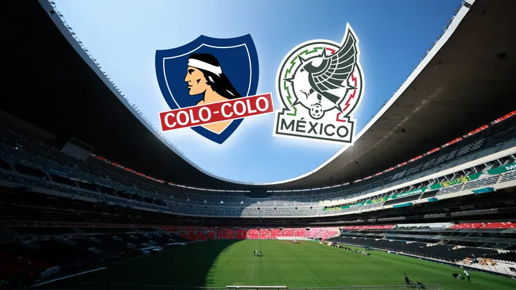El día en que Colo Colo jugó ante México en el Estadio Azteca.