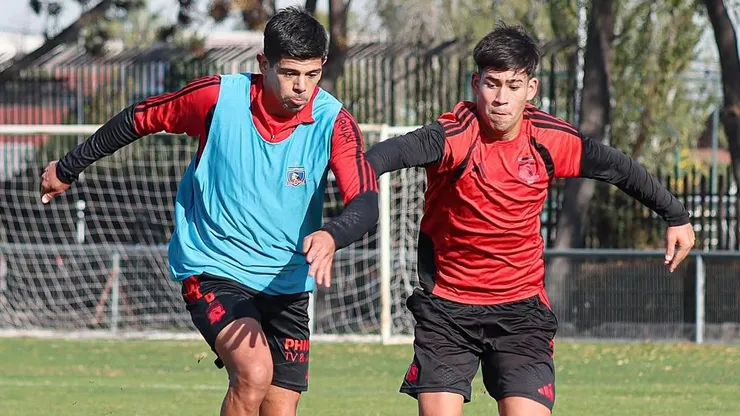 Esteban Pavez llega hasta el Estadio Monumental para entrenar con la Sub 20 de Colo Colo.