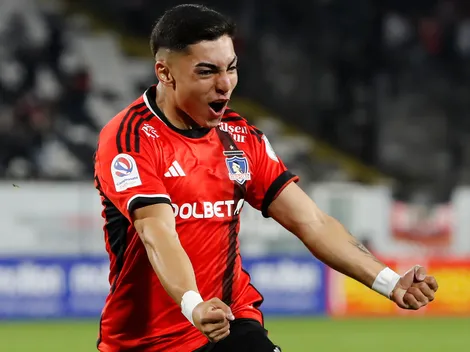 Jordhy Thompson llega al Estadio Monumental para apoyar a Colo Colo