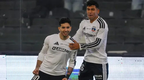 Los dos primeros goles de Colo Colo ante Cobresal.