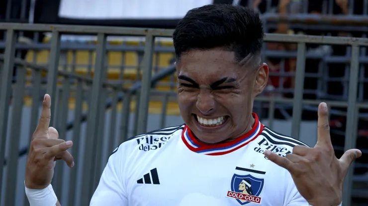 Jordhy Thompson fue protagonista en el último partido de Colo Colo.