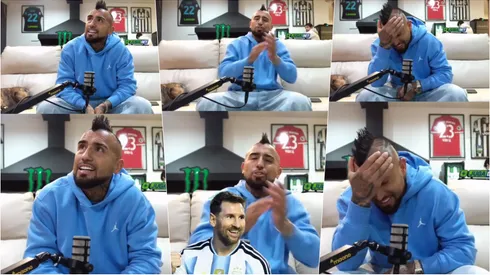 Vidal no ocultó admiración por Messi tras histórica actuación mundialista.