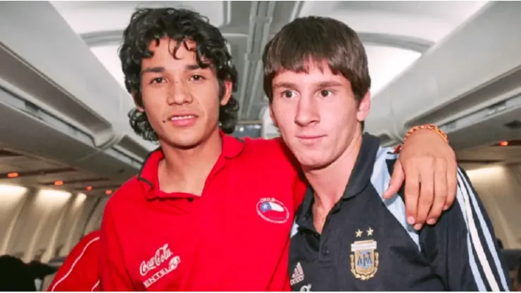Cómo fue la historia de la foto de Lionel Messi y Matías Fernández.