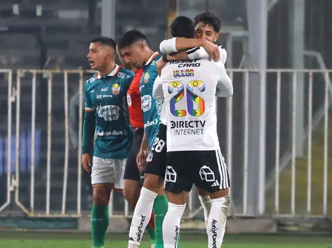 Rojas celebra su primer gol en Colo Colo y revela cuánto ha crecido de su debut