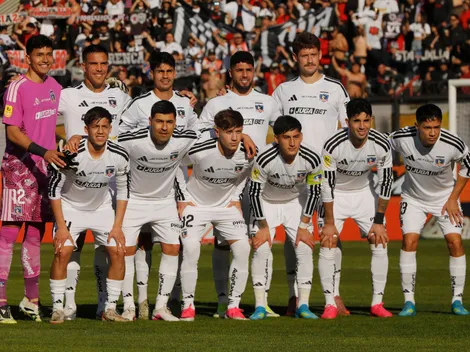 La formación de Colo Colo ante Recoleta por Copa Chile