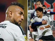 Arturo Vidal se rinde ante el debutante Felipe Raipán en triunfo de Colo Colo