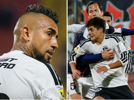 Arturo Vidal se rinde ante el debutante Felipe Raipán en triunfo de Colo Colo