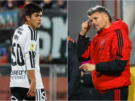 La advertencia de Ortiz a Felipe Raipán, tras su debut en Colo Colo
