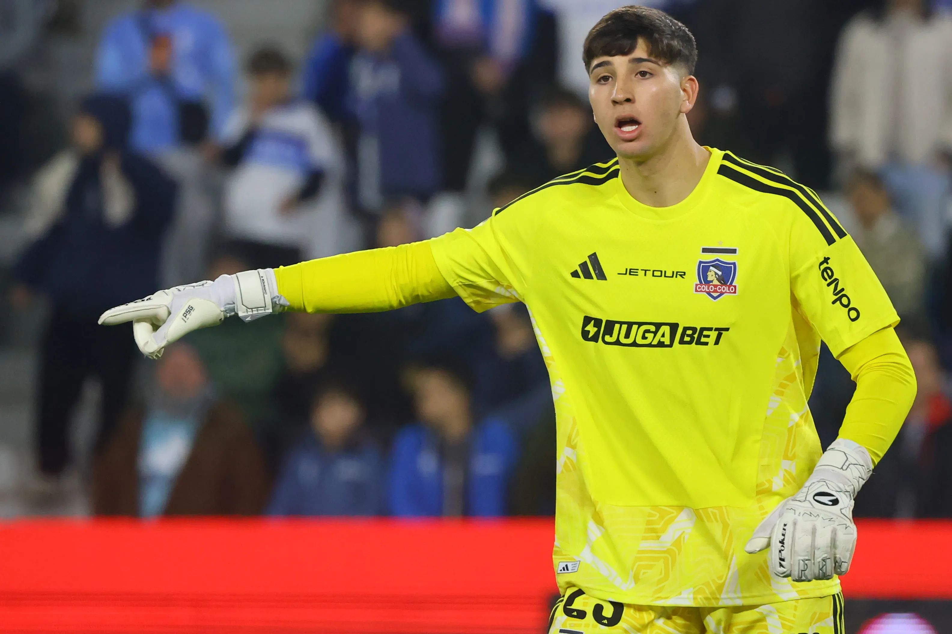 Gabriel Maureira ha mostrado un gran rendimiento en su primera experiencia en el primer equipo. 