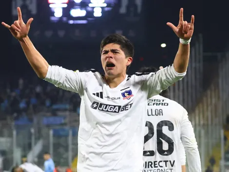 Las reacción de los jugadores de Colo Colo al gol de Felipe Raipán