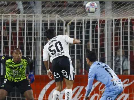 La felicidad de Diego Ulloa por el primer gol de Felipe Raipán en Colo Colo
