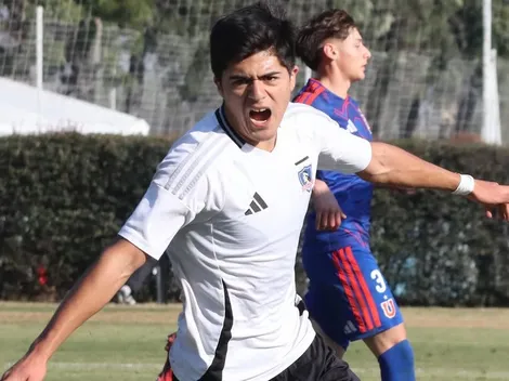 ¡Felipe Raipán no para y anota doblete en la Sub 16 de Colo Colo!