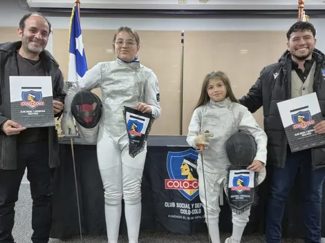 Las esgrimistas Leonor y Helena Campos Sazo se convierten en nuevas embajadoras del CSD Colo Colo