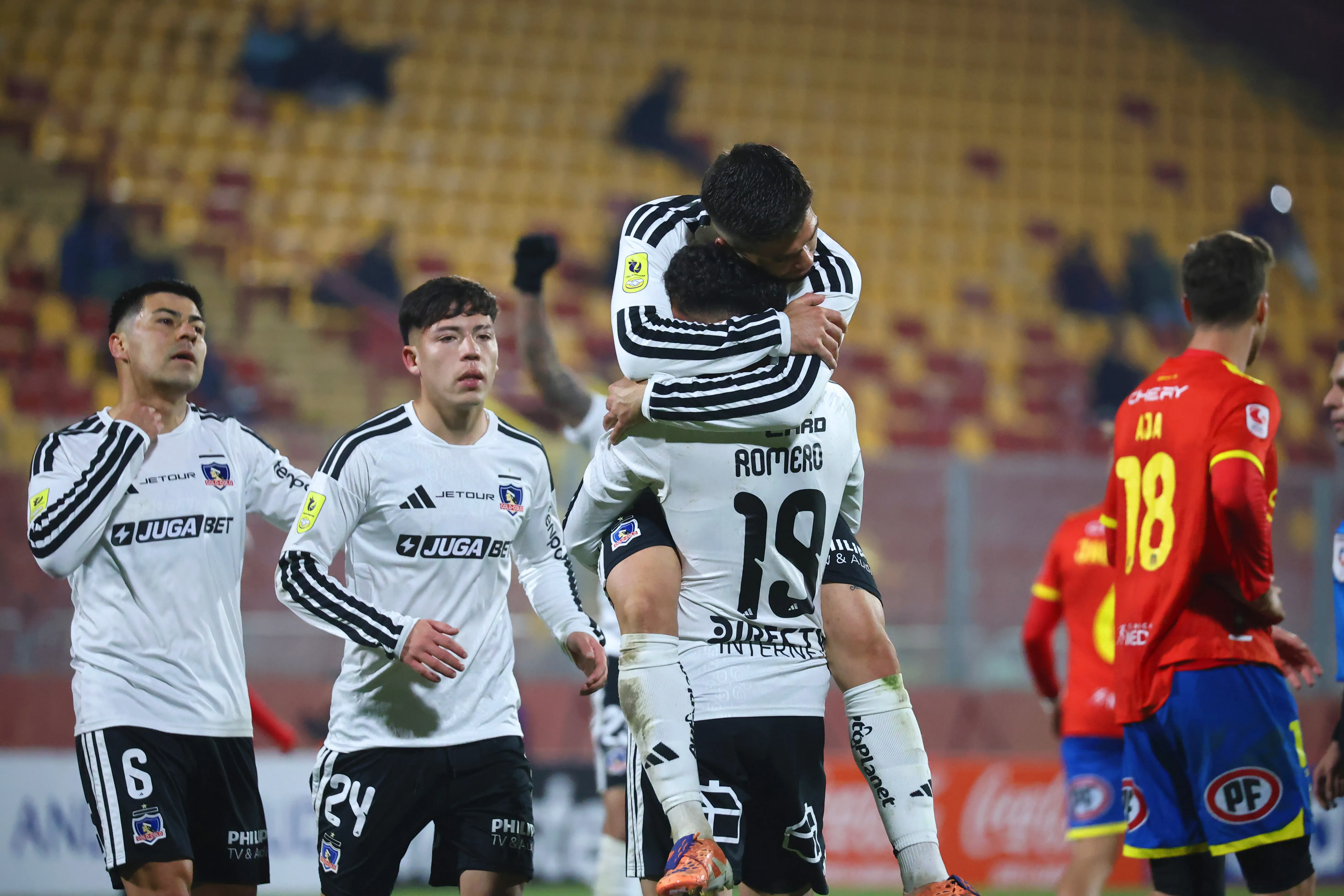 Fernando Ortiz habló con la prensa tras la goleada ante Unión Española. 