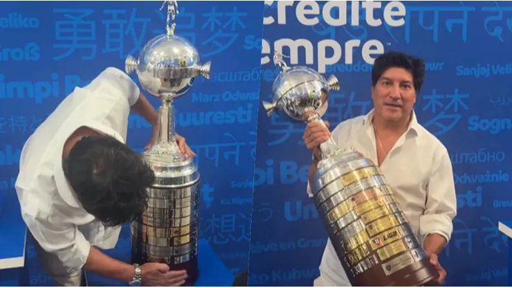 Iván Zamorano luce a Colo Colo en el Mundial 2026.