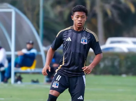 Amaro Delgado, figura de Colo Colo sub 15, se ilusiona con llegar al primer equipo