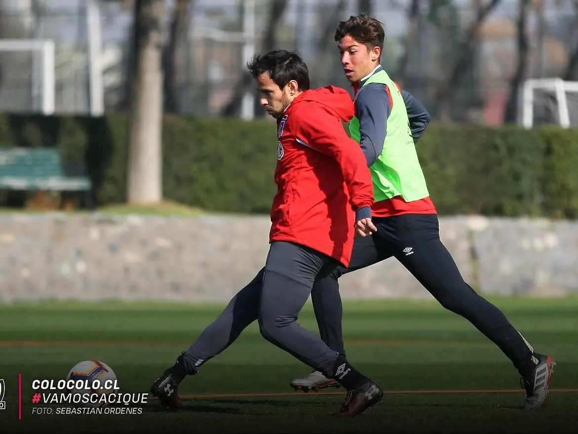 Felipe Loyola durante su paso por Colo Colo. Foto: Sebastián Órdenes/Colo Colo.