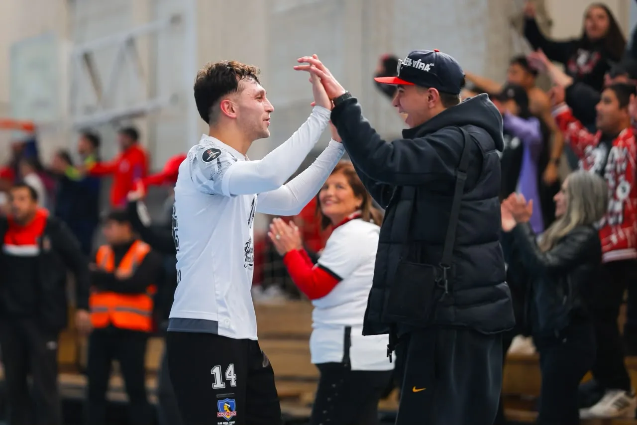 El Cacique disputará una nueva final del Futsal tras ganar a Universidad de Chile. Foto: CSD Colo Colo.