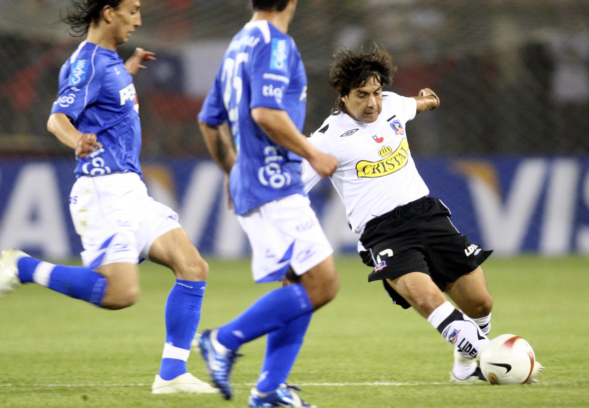 Colo Colo vs Millonarios en el 2007. (Foto: Photosport)
