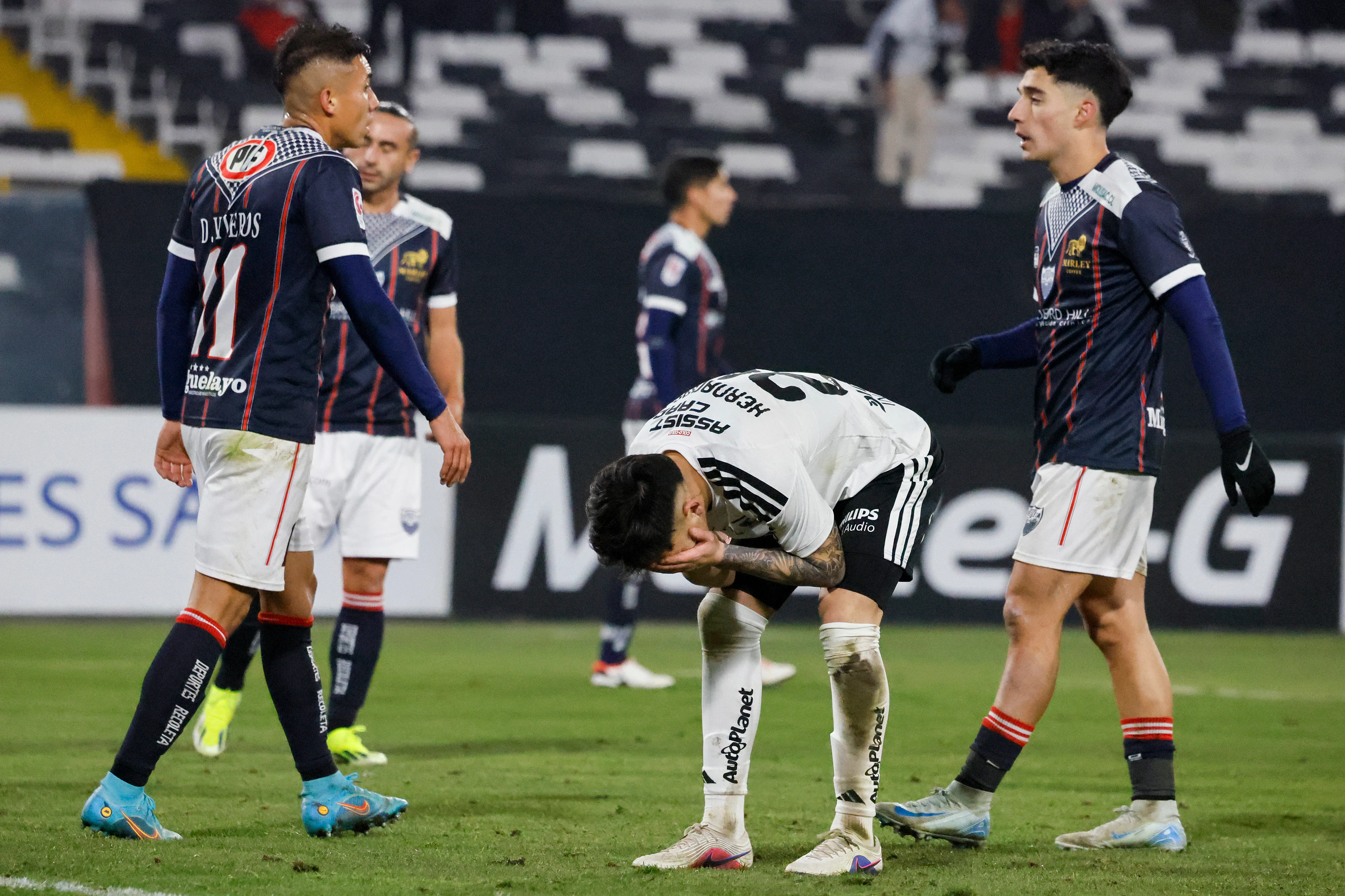 El Cacique no pudo ante Deportes Recoleta. 