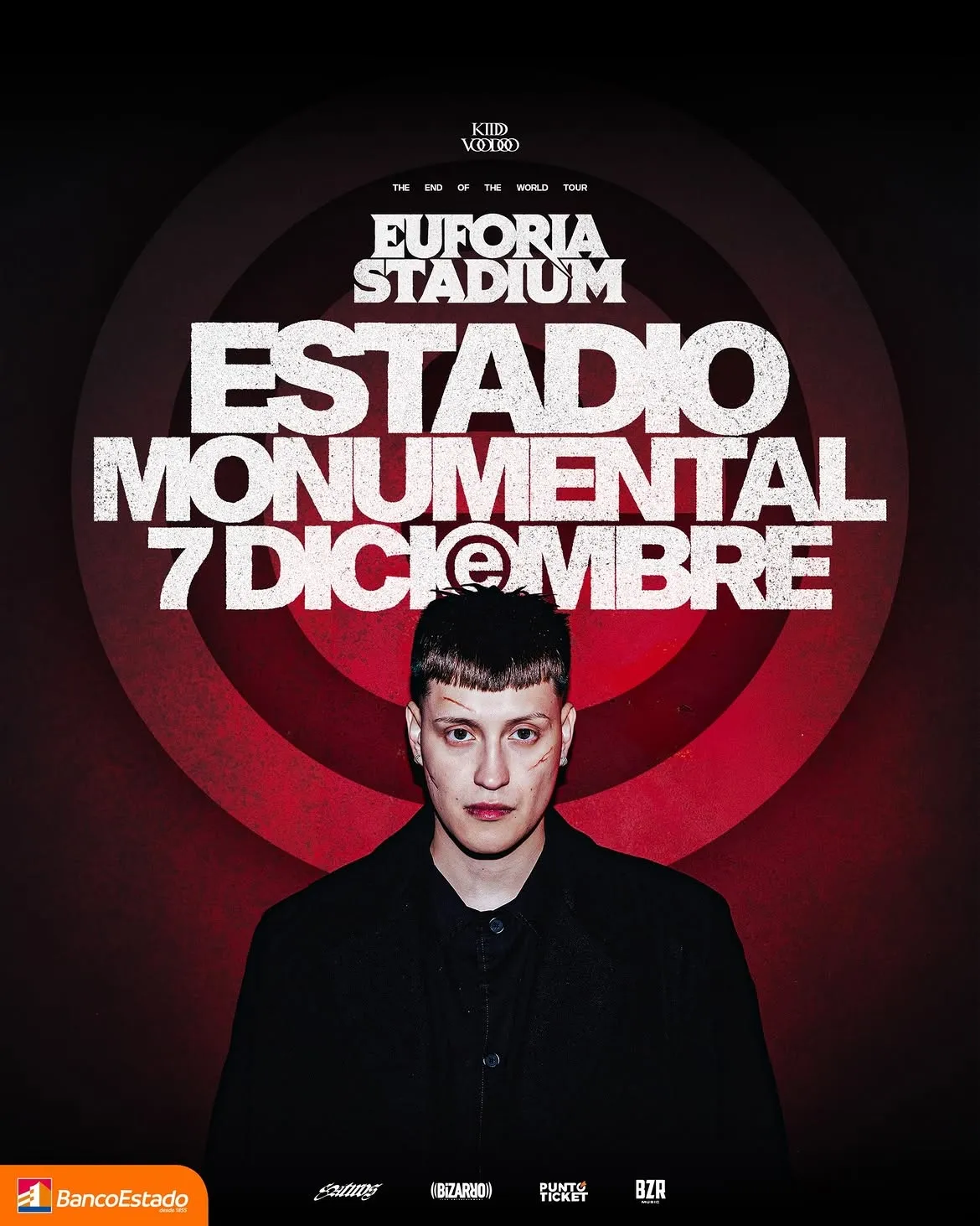 Kidd Voodoo se presentará en el Monumental. (Foto: bizarrolivecl)