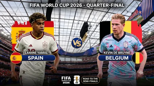 ¿A qué hora juega hoy España vs Bélgica y qué canal transmite los 4tos de final?