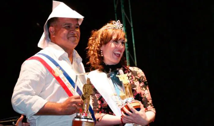 Claudio Borghi y Javiera Contador, Reyes Guachaca de 2007 | Foto: Archivo