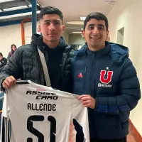 El emotivo gesto de Pierre Allende tras debutar en Colo Colo