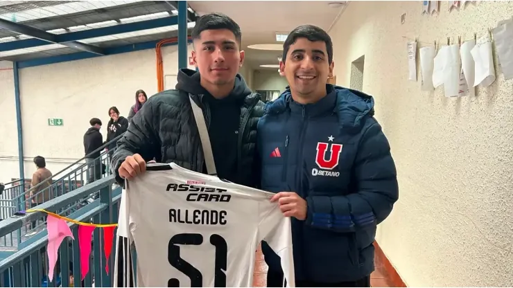 El emotivo gesto de Pierre Allende tras debutar en Colo Colo.