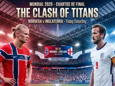 ¿A qué hora juega hoy Noruega vs Inglaterra y qué canal transmite?