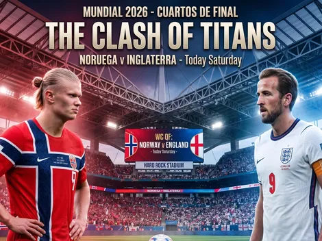 ¿A qué hora juega hoy Noruega vs Inglaterra y qué canal transmite?
