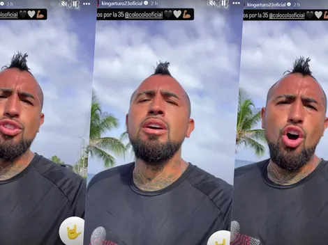 Vidal hace juramento a Colo Colo en el fin de sus vacaciones