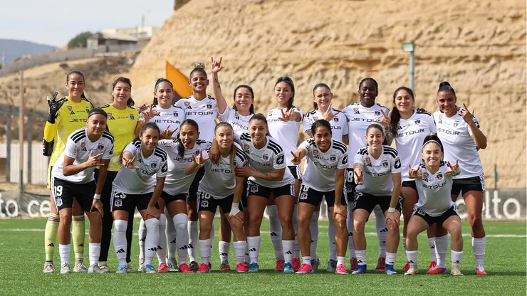 La formación de Colo Colo Femenino ante Palestino