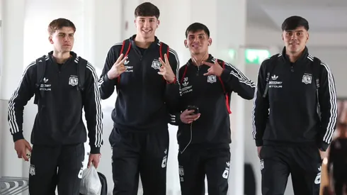 La nueva indumentaria que Colo Colo estrenó en su viaje a la intertemporada en Colombia.