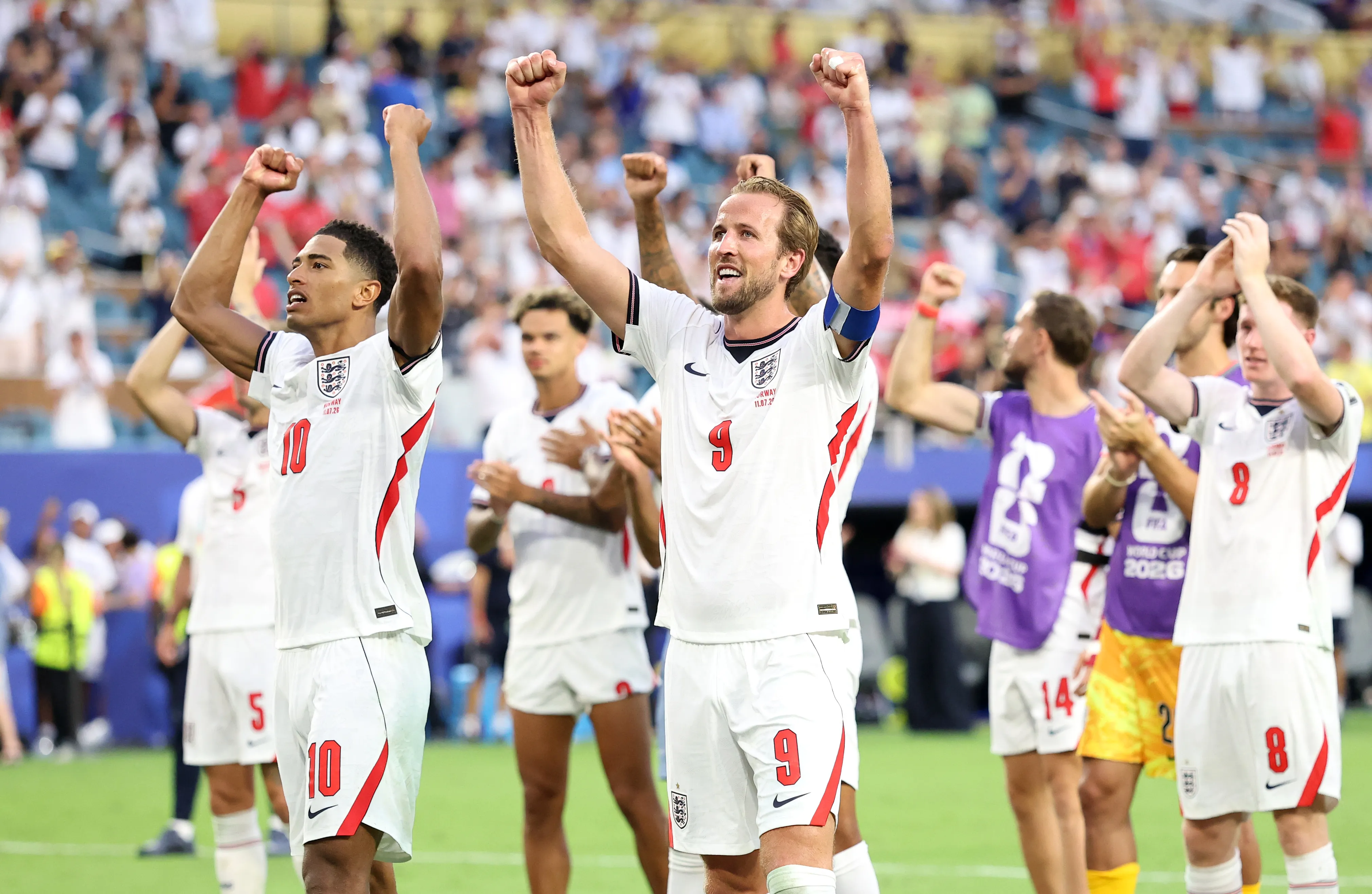 Harry Kane y Jude Bellingham son los estandartes de Inglaterra en el Mundial 2026