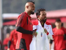 Independiente Santa Fe llena de cariño a Vidal en la intertemporada