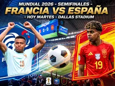 ¿A qué hora juega hoy España vs Francia y qué canal transmite?
