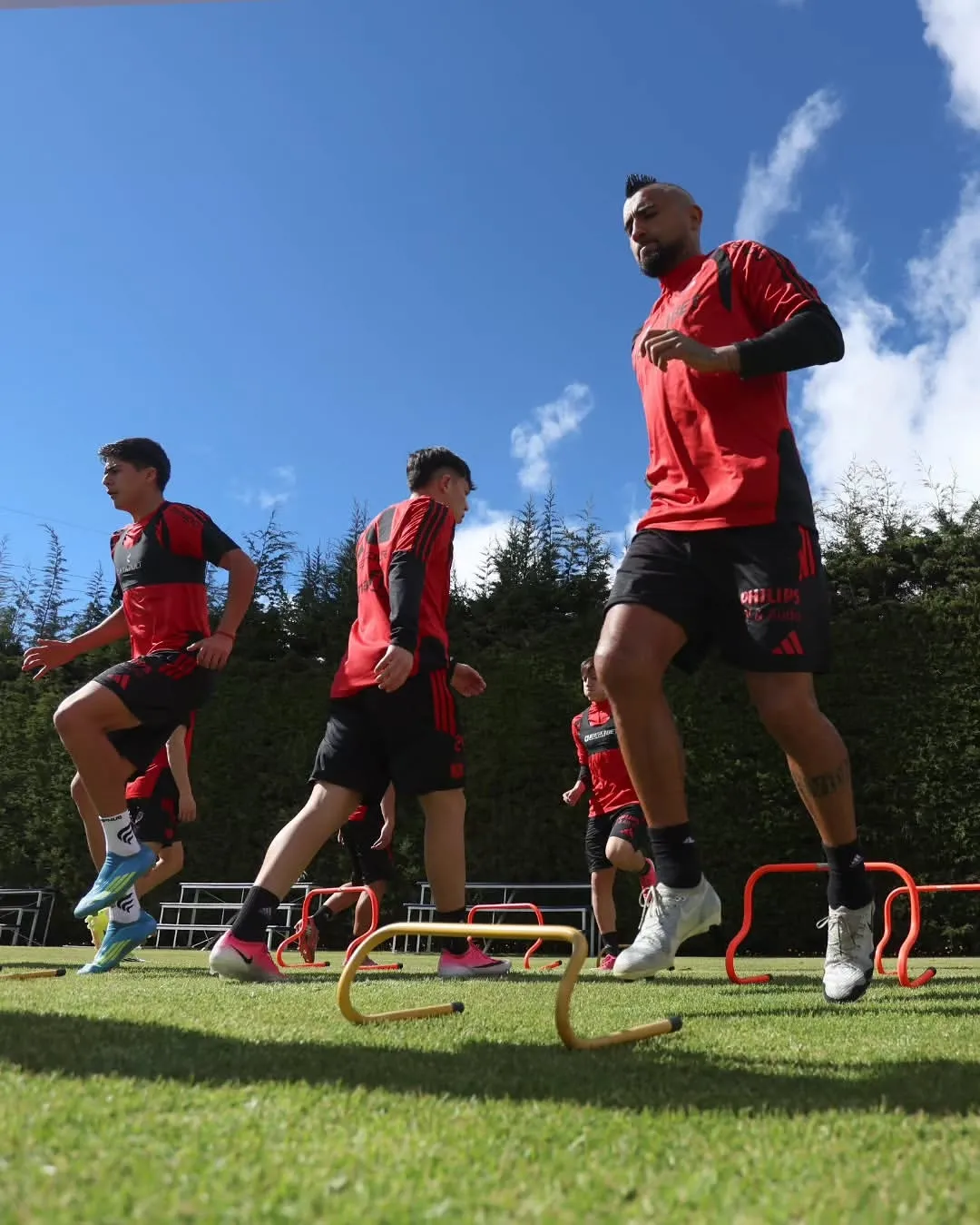 Colo Colo siguen entrenando de cara al segundo semestre. Imagen: Colo Colo Oficial